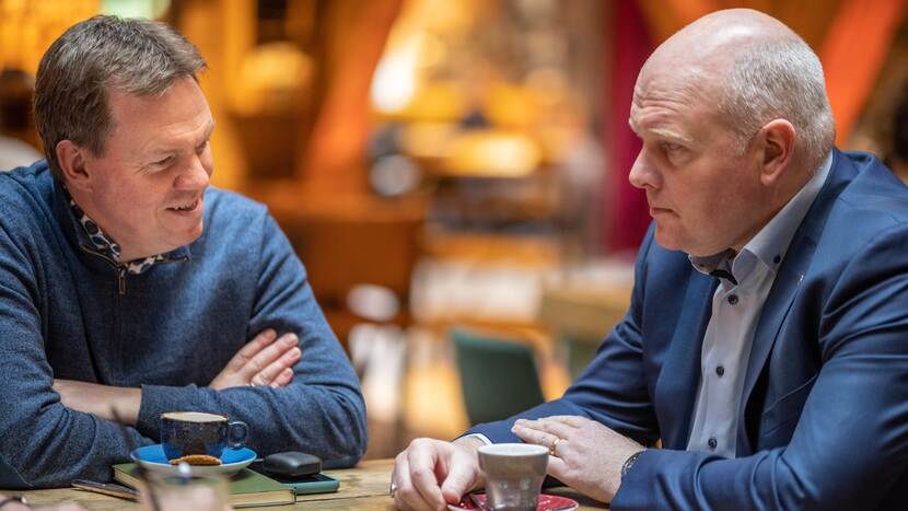 Erik Fledderus en Sander Verhoeckx
