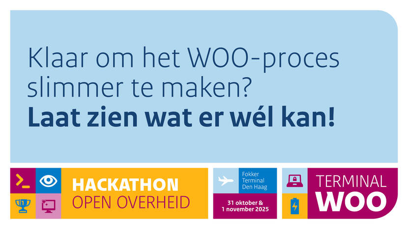 Hackathon Open Overheid 'Terminal WOO'